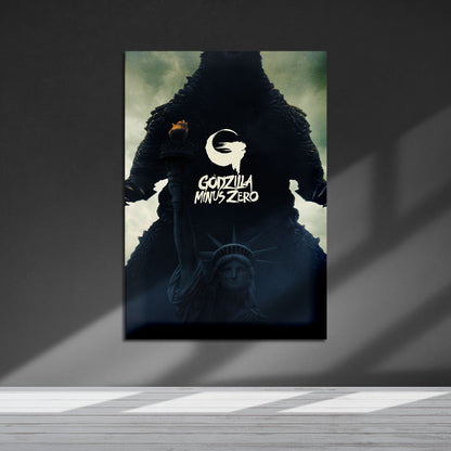 Flex Designs Metal Poster Godzilla Minus Zero Cover 5 x 7" Home Goods - Movie 2026 Movie Metal Poster
