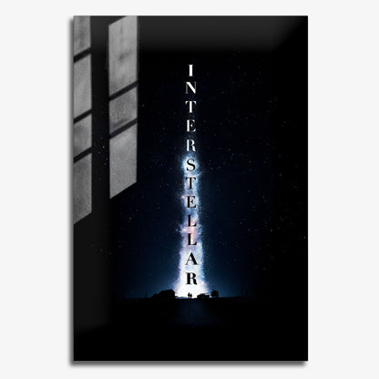 Flex Designs Metal Poster Interstellar Cover 11 x 17" Home Goods - Movie 2014 Movie Metal Poster
