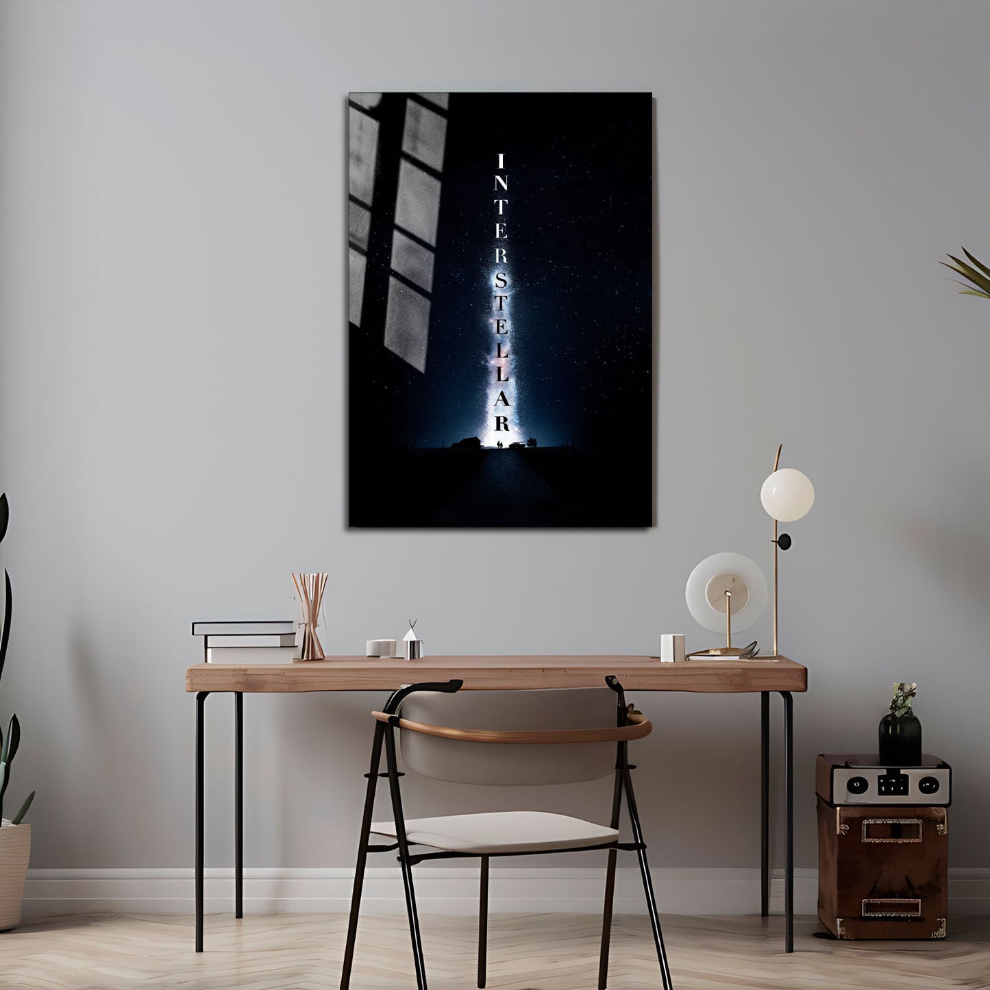 Flex Designs Metal Poster Interstellar Cover 5 x 7" Home Goods - Movie 2014 Movie Metal Poster