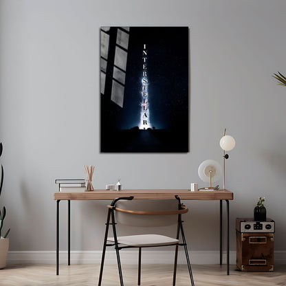 Flex Designs Metal Poster Interstellar Cover 5 x 7" Home Goods - Movie 2014 Movie Metal Poster
