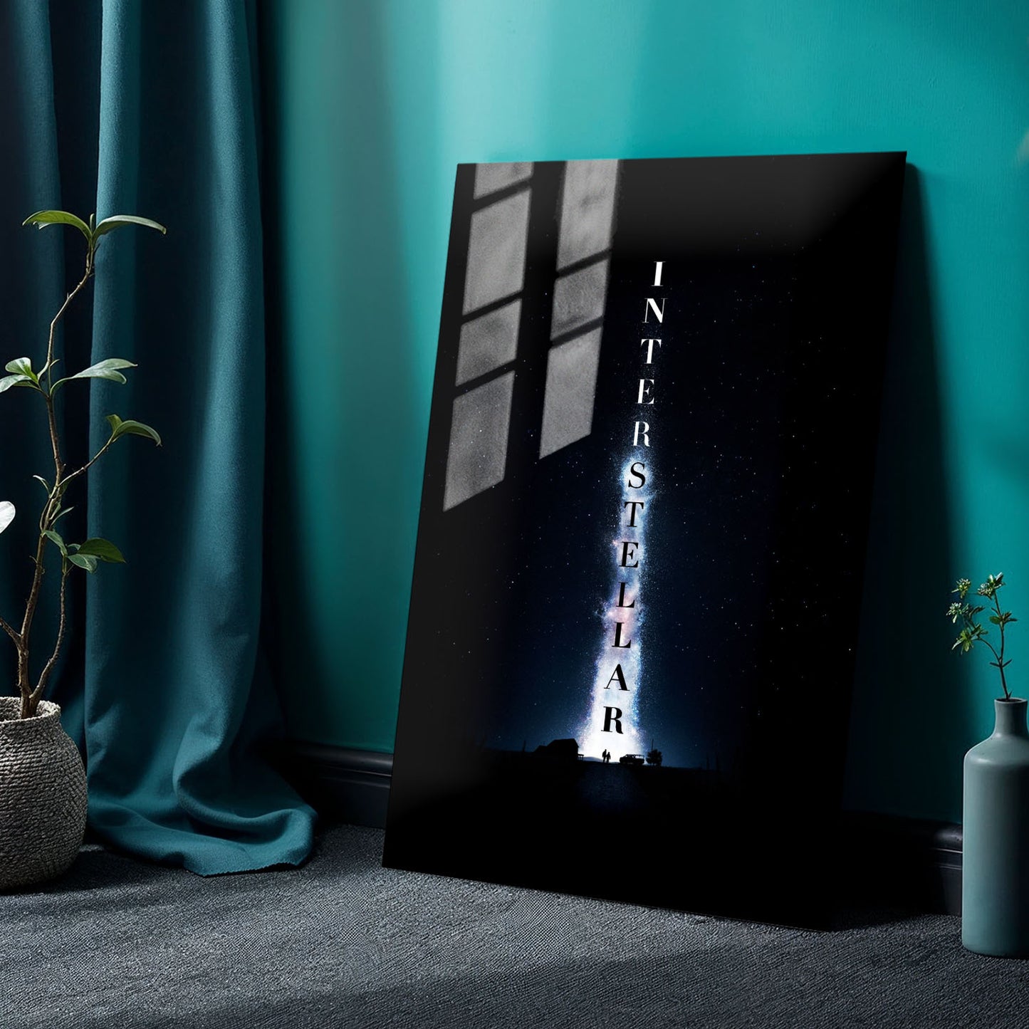 Flex Designs Metal Poster Interstellar Cover 24 x 36" Home Goods - Movie 2014 Movie Metal Poster