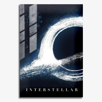 Flex Designs Metal Poster Interstellar Key Art 11 x 17" Home Goods - Movie 2014 Movie Metal Poster