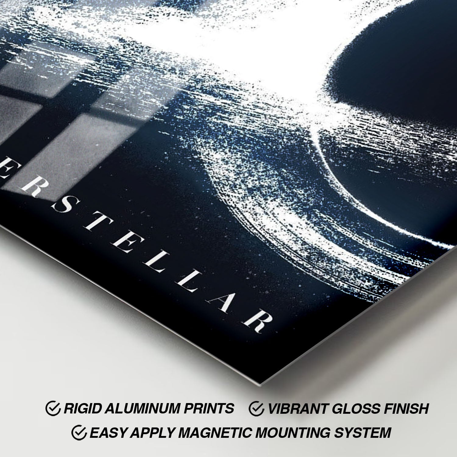 Flex Designs Metal Poster Interstellar Key Art 11 x 17" Home Goods - Movie 2014 Movie Metal Poster