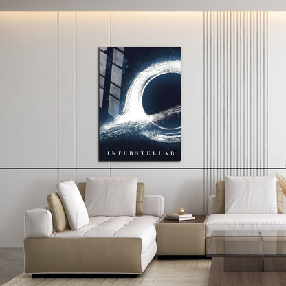Flex Designs Metal Poster Interstellar Key Art 16 x 24" Home Goods - Movie 2014 Movie Metal Poster