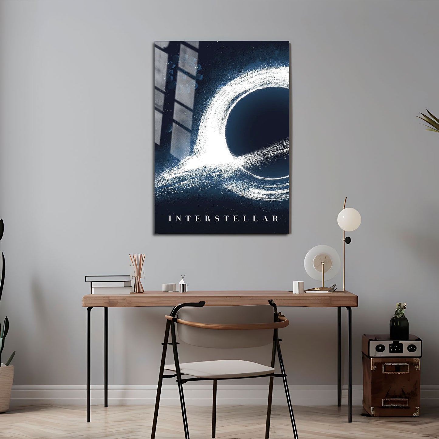 Flex Designs Metal Poster Interstellar Key Art 5 x 7" Home Goods - Movie 2014 Movie Metal Poster