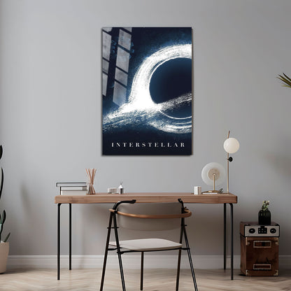 Flex Designs Metal Poster Interstellar Key Art 5 x 7" Home Goods - Movie 2014 Movie Metal Poster