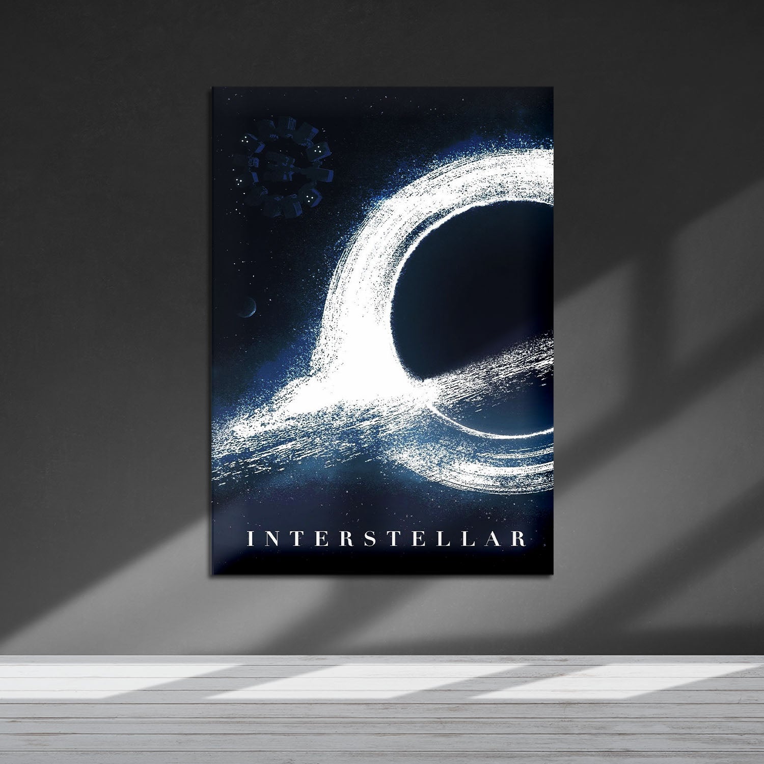 Flex Designs Metal Poster Interstellar Key Art 5 x 7" Home Goods - Movie 2014 Movie Metal Poster
