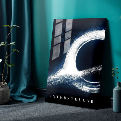 Flex Designs Metal Poster Interstellar Key Art 24 x 36" Home Goods - Movie 2014 Movie Metal Poster
