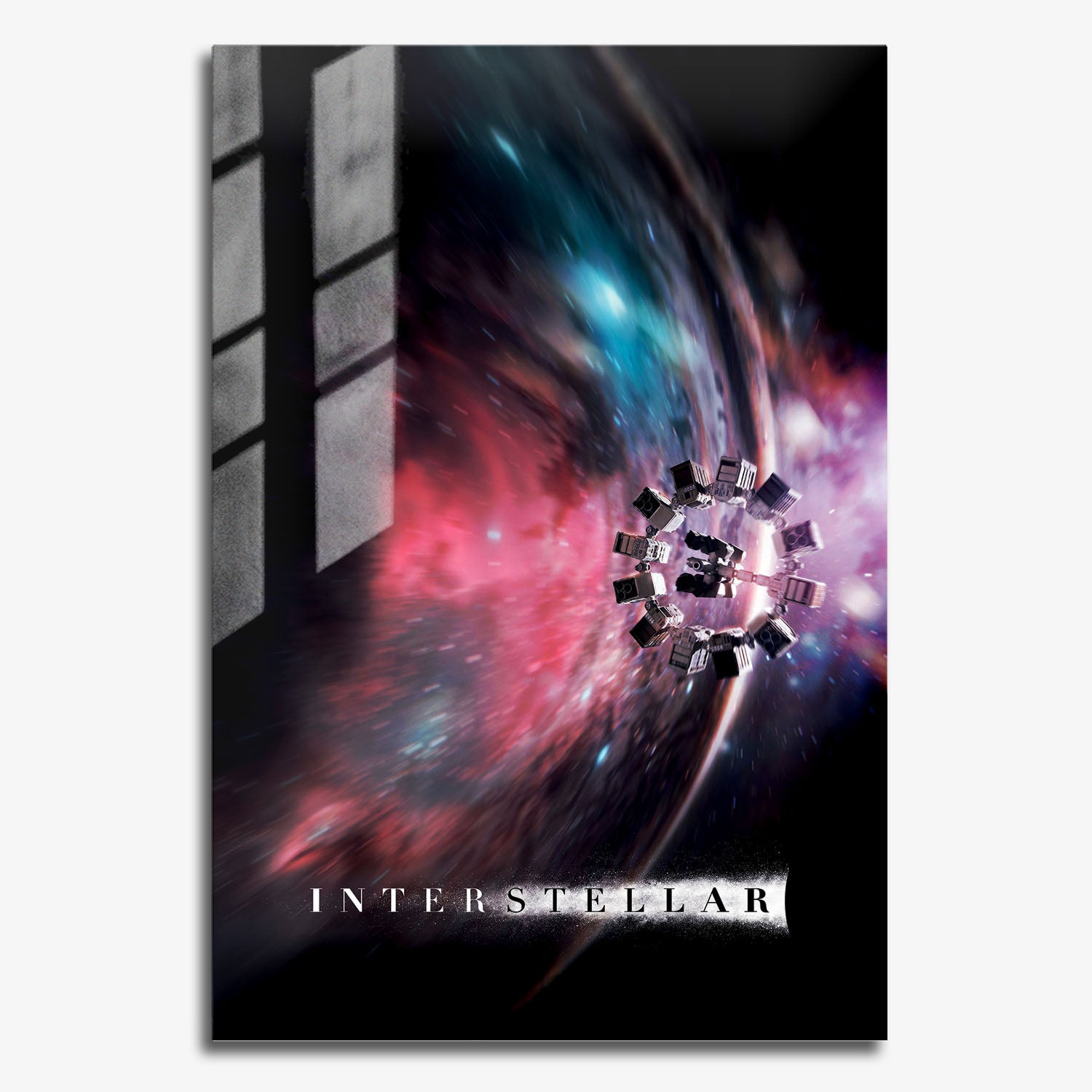 Flex Designs Metal Poster Interstellar Key Visual 11 x 17" Home Goods - Movie 2014 Movie Metal Poster