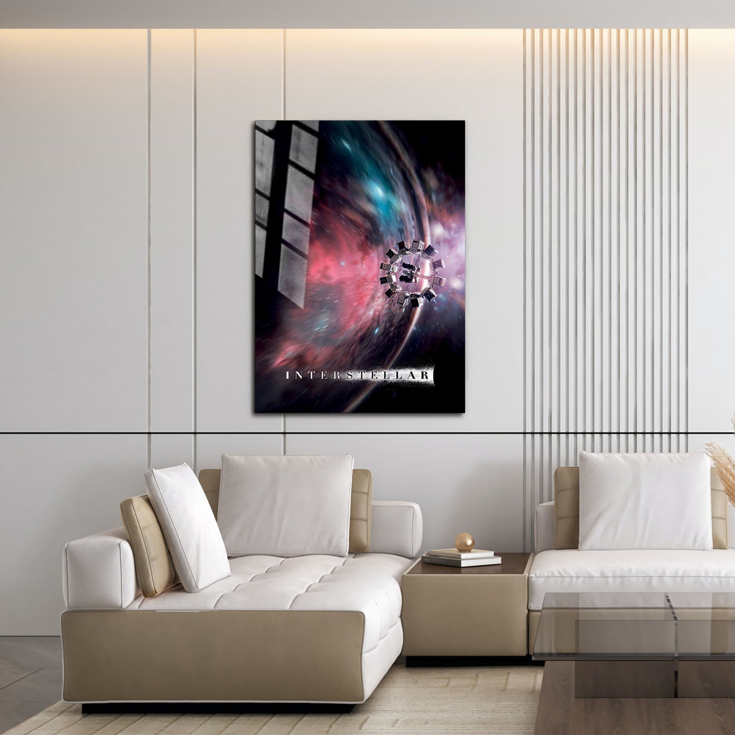 Flex Designs Metal Poster Interstellar Key Visual 16 x 24" Home Goods - Movie 2014 Movie Metal Poster