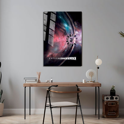 Flex Designs Metal Poster Interstellar Key Visual 5 x 7" Home Goods - Movie 2014 Movie Metal Poster