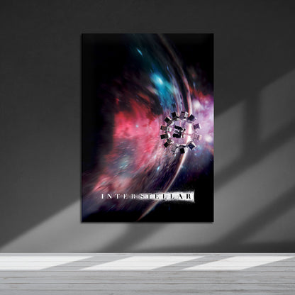 Flex Designs Metal Poster Interstellar Key Visual 5 x 7" Home Goods - Movie 2014 Movie Metal Poster