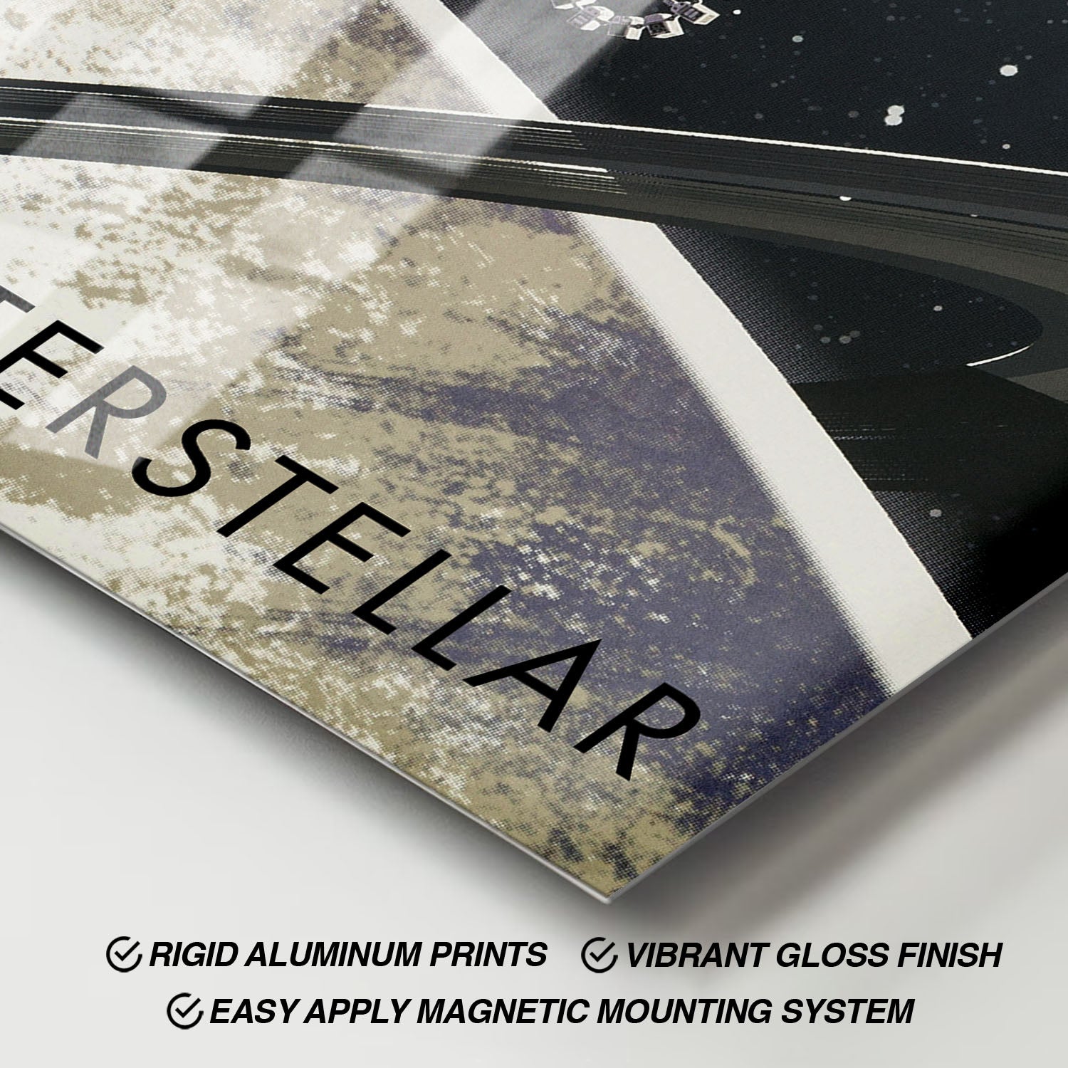 Flex Designs Metal Poster Interstellar Travel 2014) 11 x 17" Home Goods - Movie 2014 Movie Metal Poster