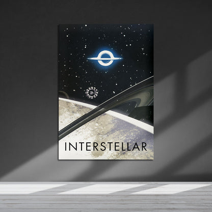 Flex Designs Metal Poster Interstellar Travel 2014) 5 x 7" Home Goods - Movie 2014 Movie Metal Poster