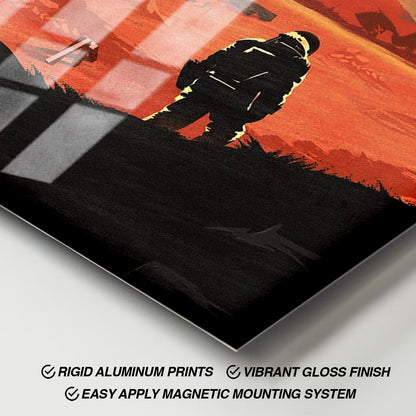 Flex Designs Metal Poster Interstellar World 11 x 17" Home Goods - Movie 2014 Movie Metal Poster