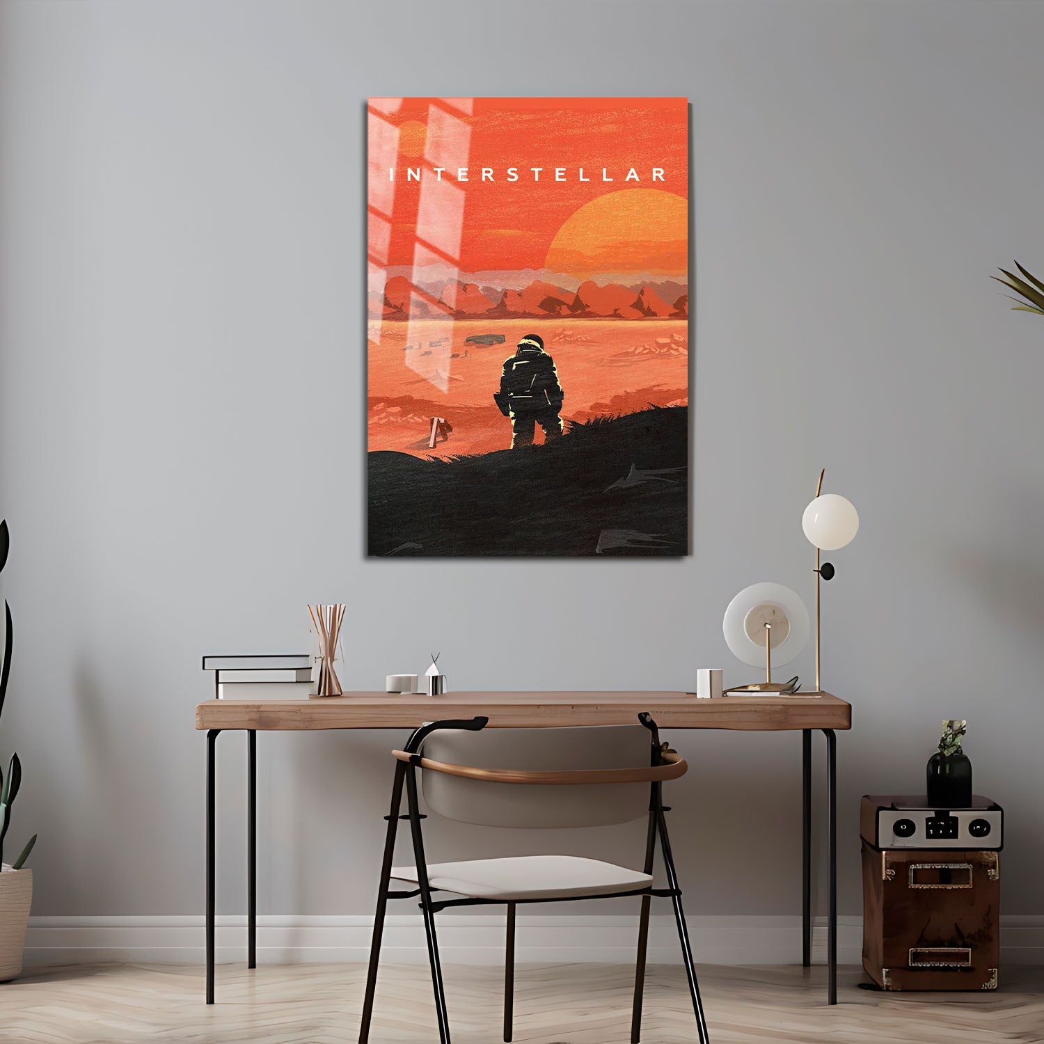 Flex Designs Metal Poster Interstellar World 5 x 7" Home Goods - Movie 2014 Movie Metal Poster