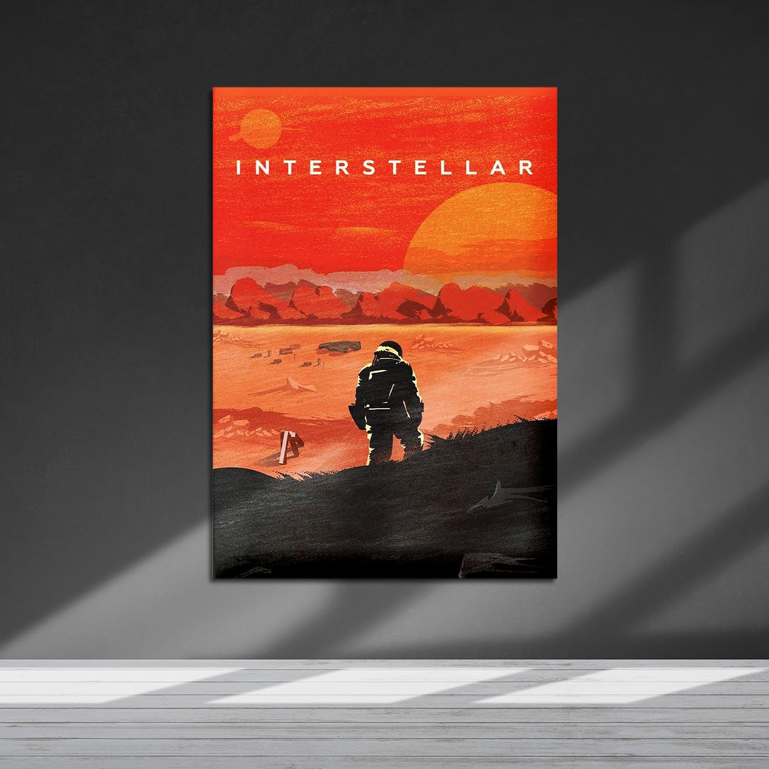 Flex Designs Metal Poster Interstellar World 5 x 7" Home Goods - Movie 2014 Movie Metal Poster