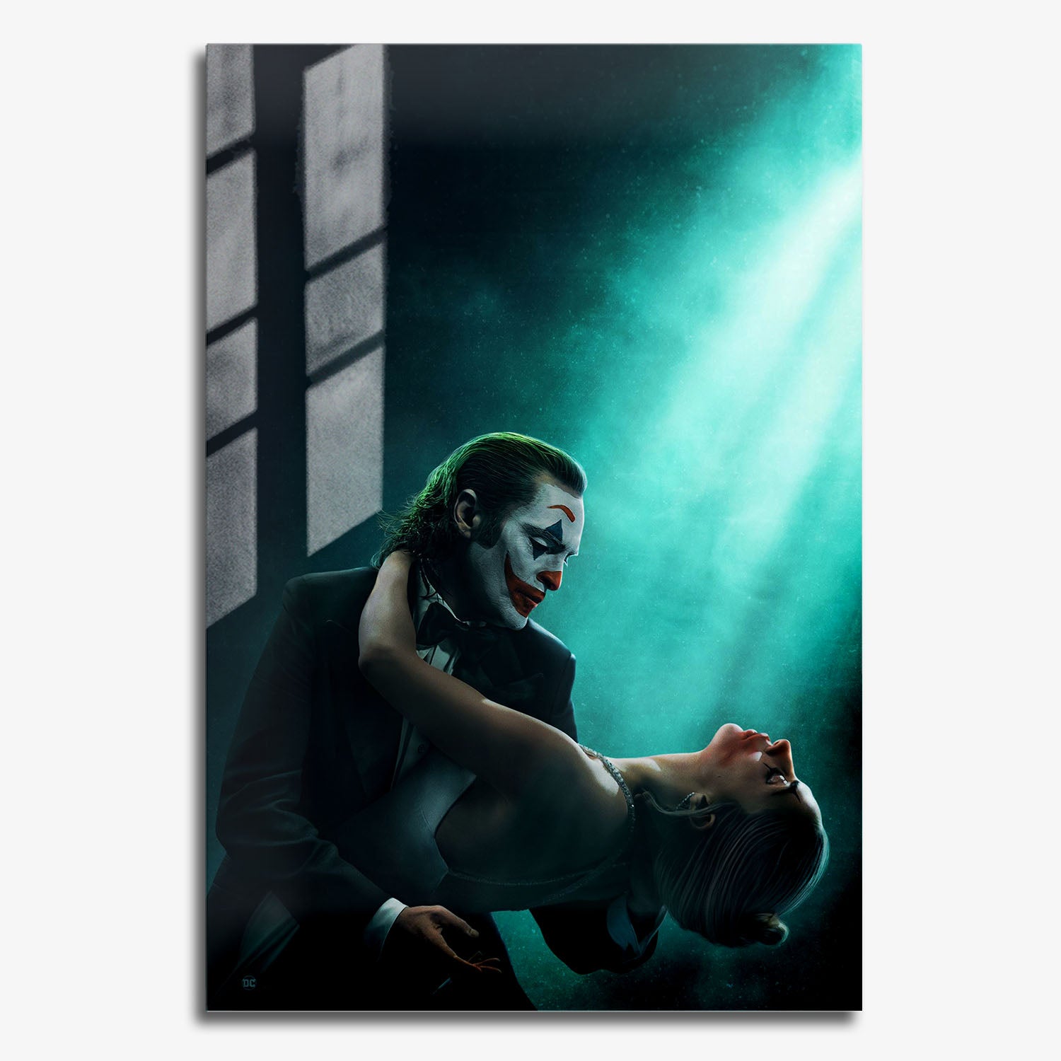 Flex Designs Metal Poster Joker Folie a Deux Key Art 11 x 17" Home Goods - Movie 2024 Movie Metal Poster