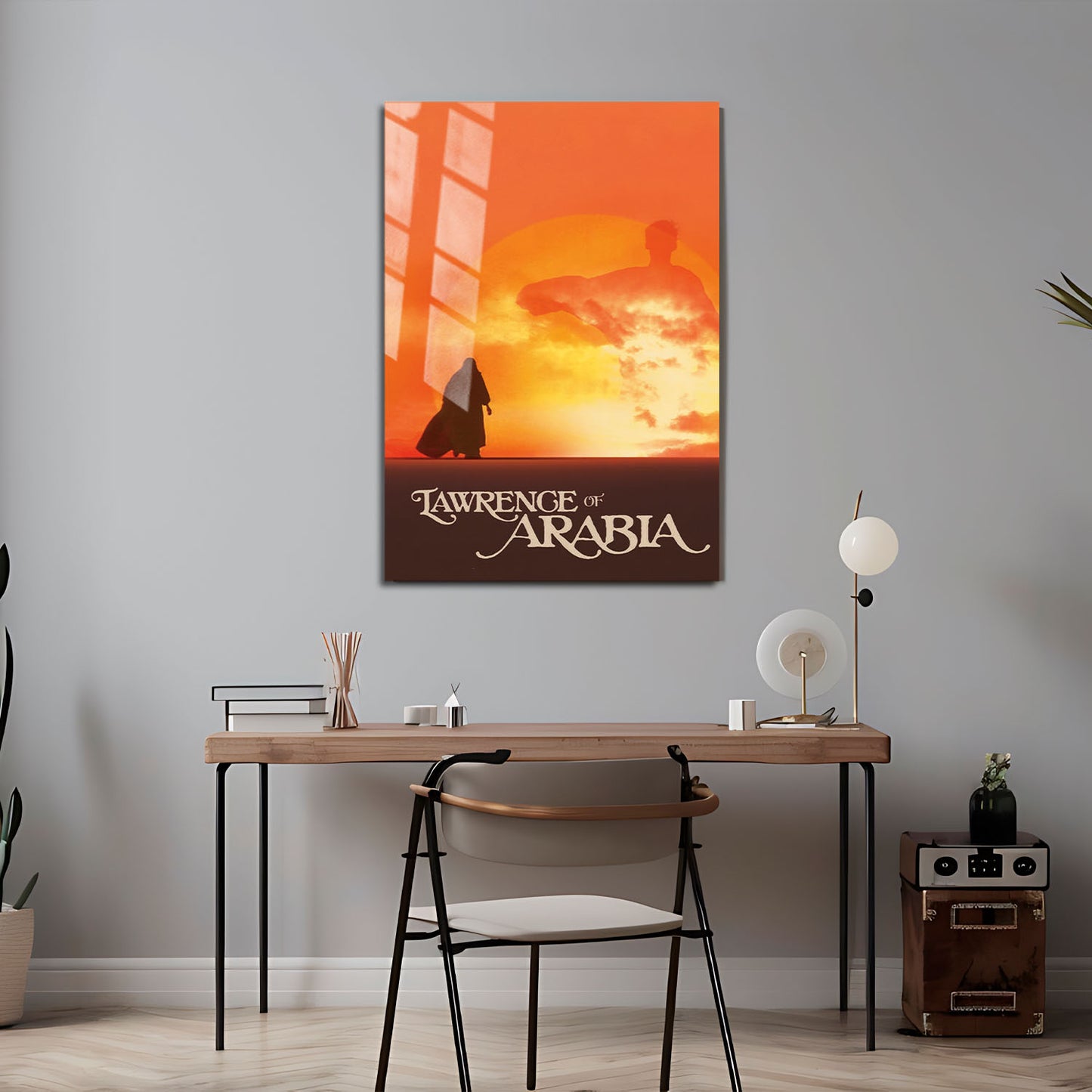 Flex Designs Metal Poster Lawrence of Arabia 5 x 7" Home Goods - Movie 1962 Movie Metal Poster