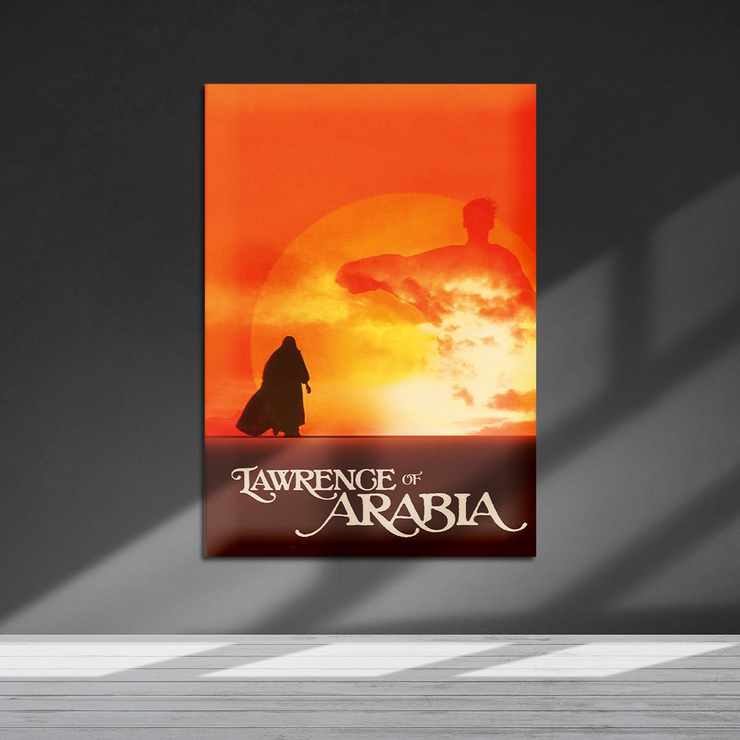 Flex Designs Metal Poster Lawrence of Arabia 5 x 7" Home Goods - Movie 1962 Movie Metal Poster