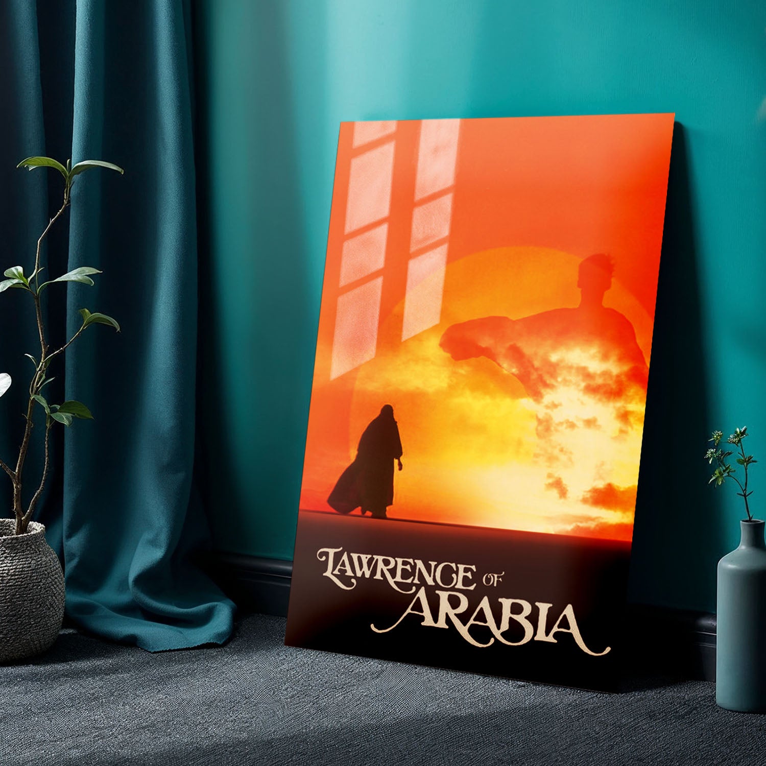 Flex Designs Metal Poster Lawrence of Arabia 24 x 36" Home Goods - Movie 1962 Movie Metal Poster