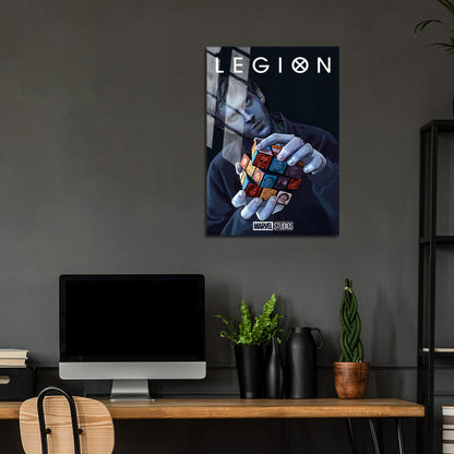 Flex Designs Metal Poster Legion Sketch 24 x 36" Home Goods - TV show 2017 TV show Metal Poster