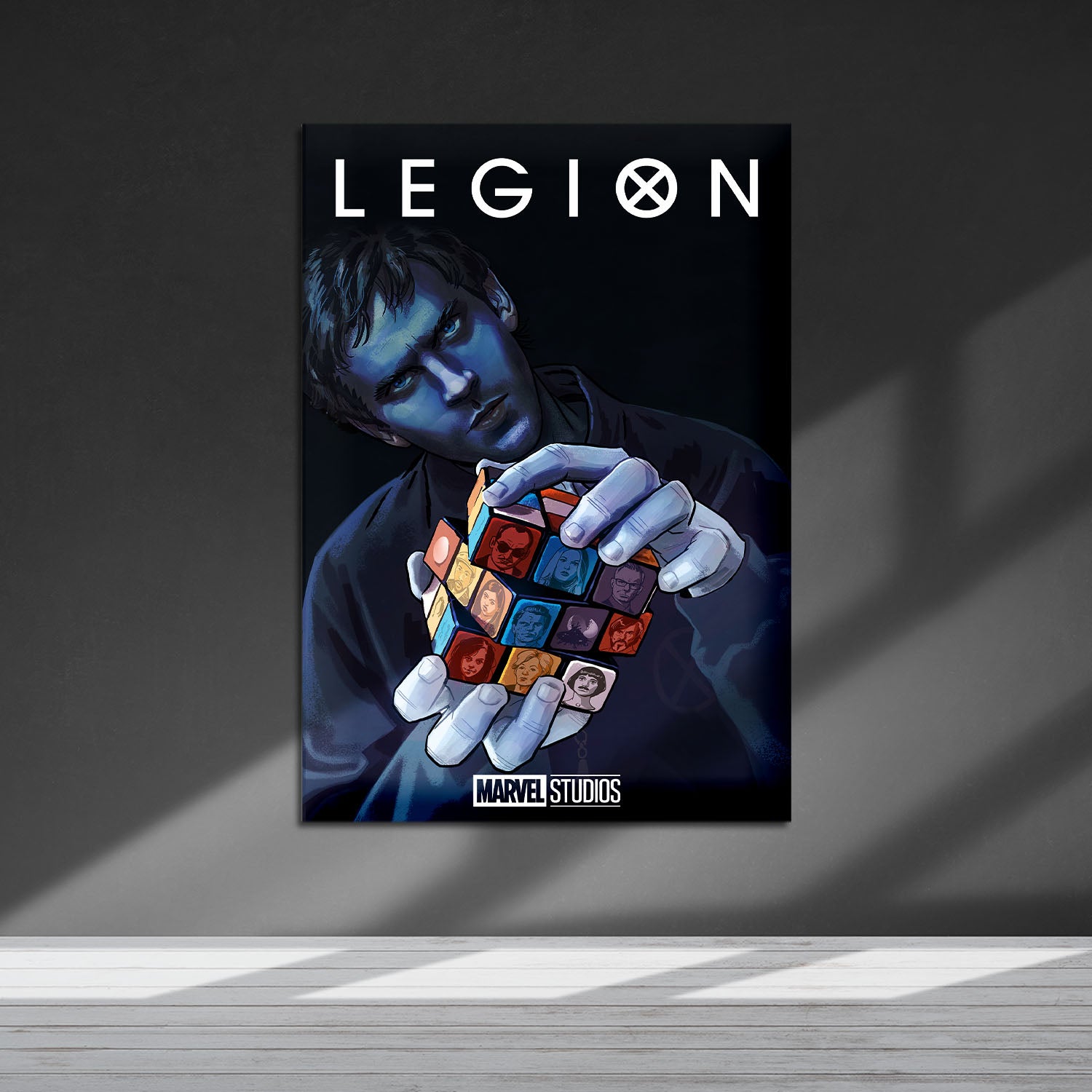 Flex Designs Metal Poster Legion Sketch 5 x 7" Home Goods - TV show 2017 TV show Metal Poster