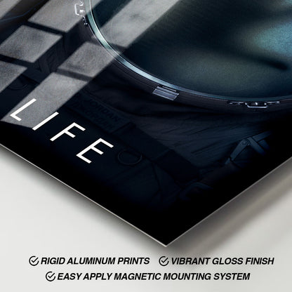 Flex Designs Metal Poster Life 11 x 17" Home Goods - Movie 2017 Movie Metal Poster