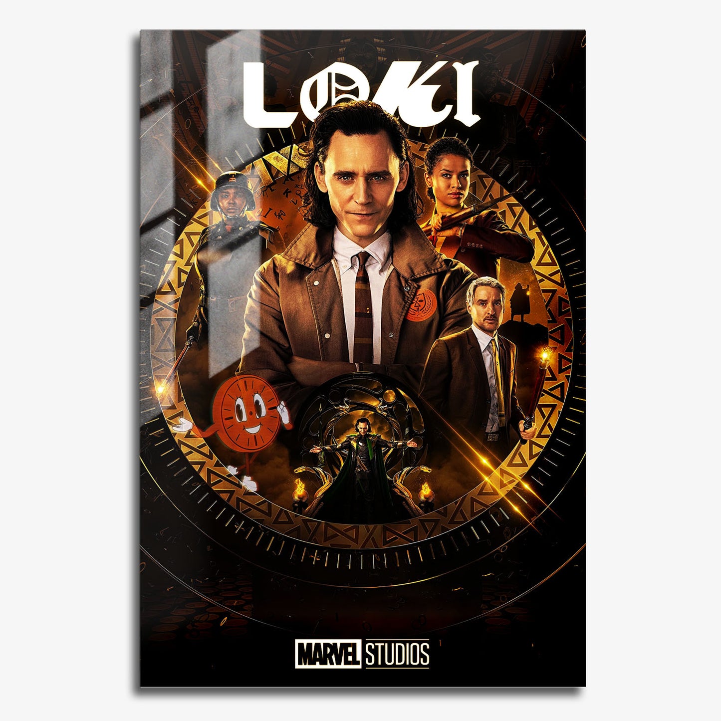 Flex Designs Metal Poster Loki Theatrical 11 x 17" Home Goods - TV show 2021 TV show Metal Poster