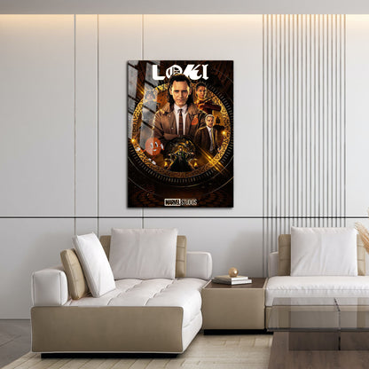 Flex Designs Metal Poster Loki Theatrical 16 x 24" Home Goods - TV show 2021 TV show Metal Poster