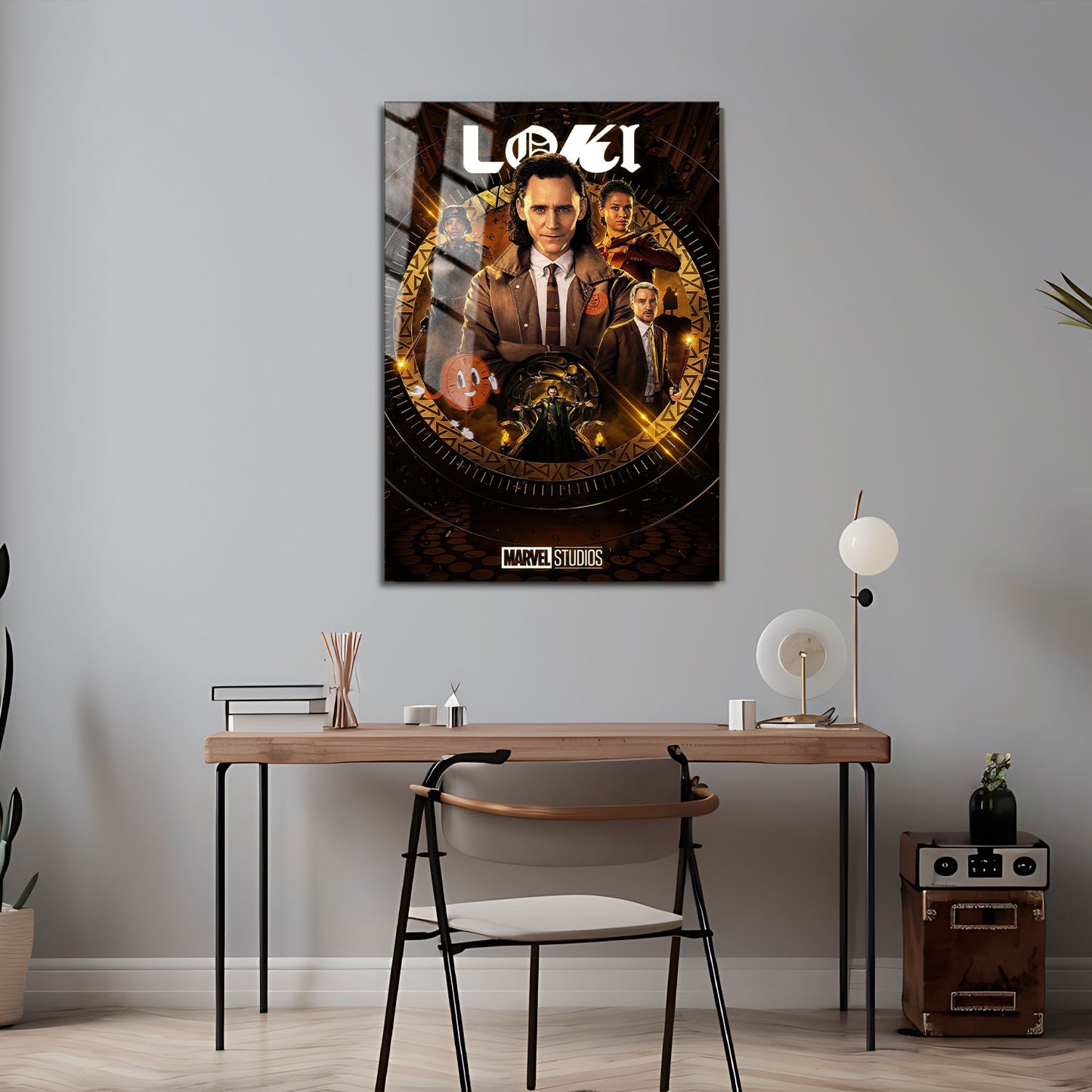 Flex Designs Metal Poster Loki Theatrical 5 x 7" Home Goods - TV show 2021 TV show Metal Poster