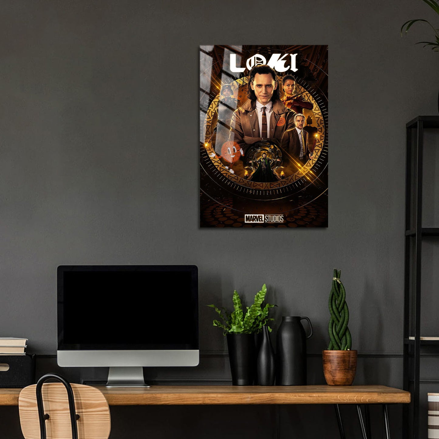 Flex Designs Metal Poster Loki Theatrical 24 x 36" Home Goods - TV show 2021 TV show Metal Poster