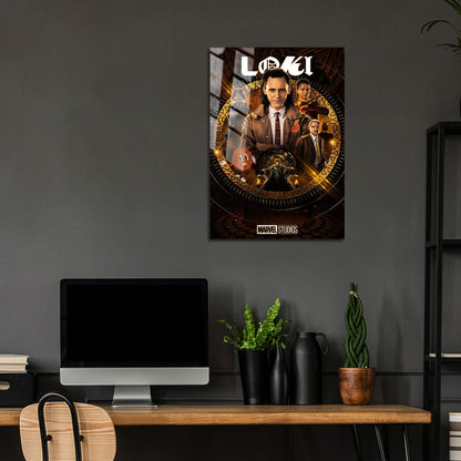 Flex Designs Metal Poster Loki Theatrical 24 x 36" Home Goods - TV show 2021 TV show Metal Poster