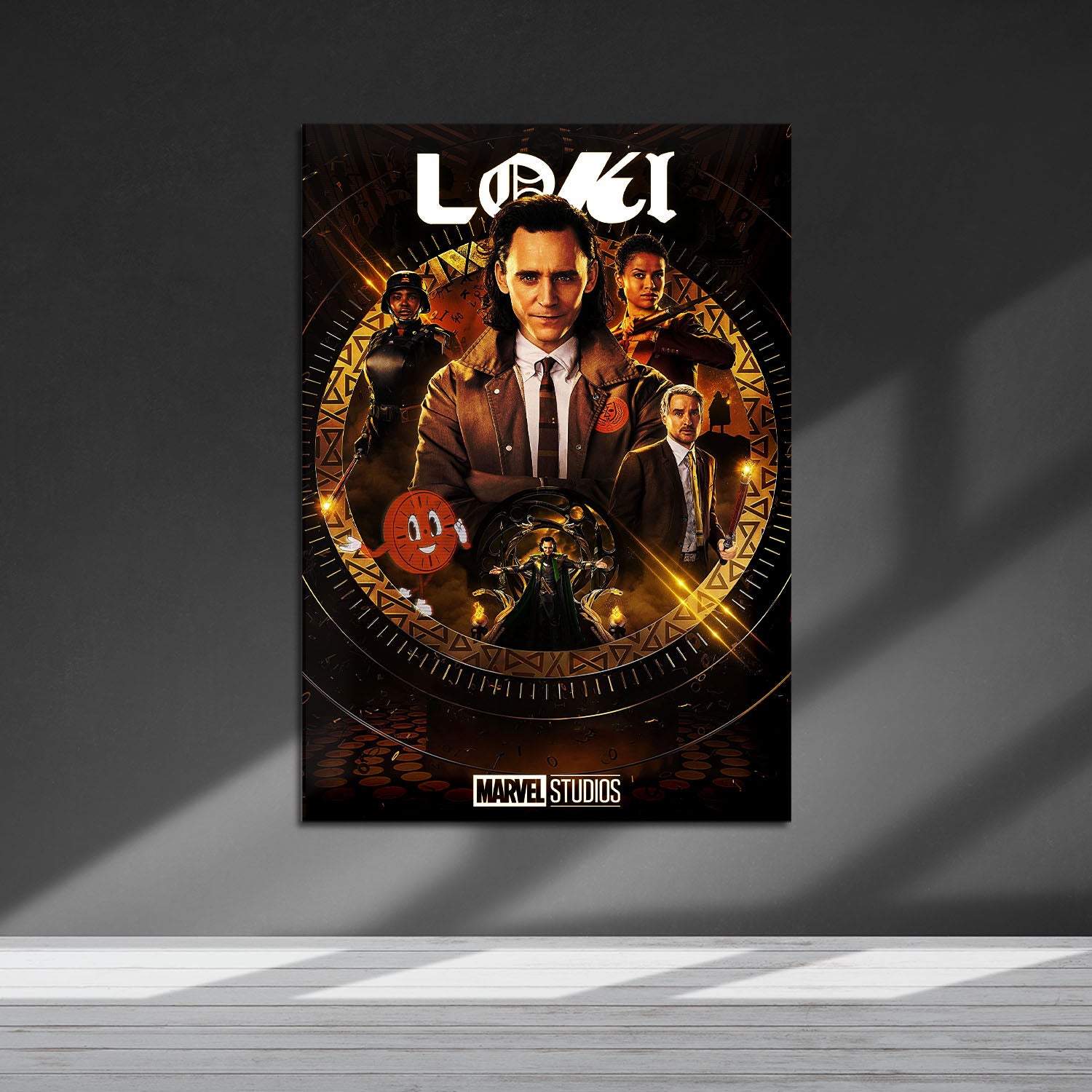 Flex Designs Metal Poster Loki Theatrical 5 x 7" Home Goods - TV show 2021 TV show Metal Poster