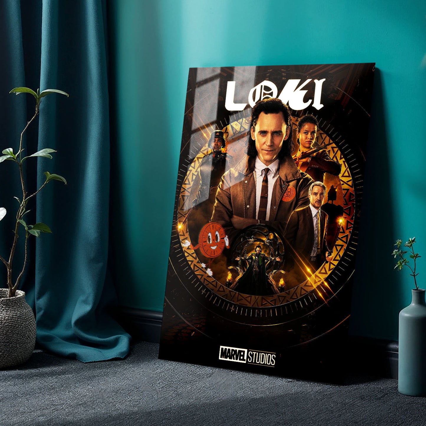 Flex Designs Metal Poster Loki Theatrical 24 x 36" Home Goods - TV show 2021 TV show Metal Poster