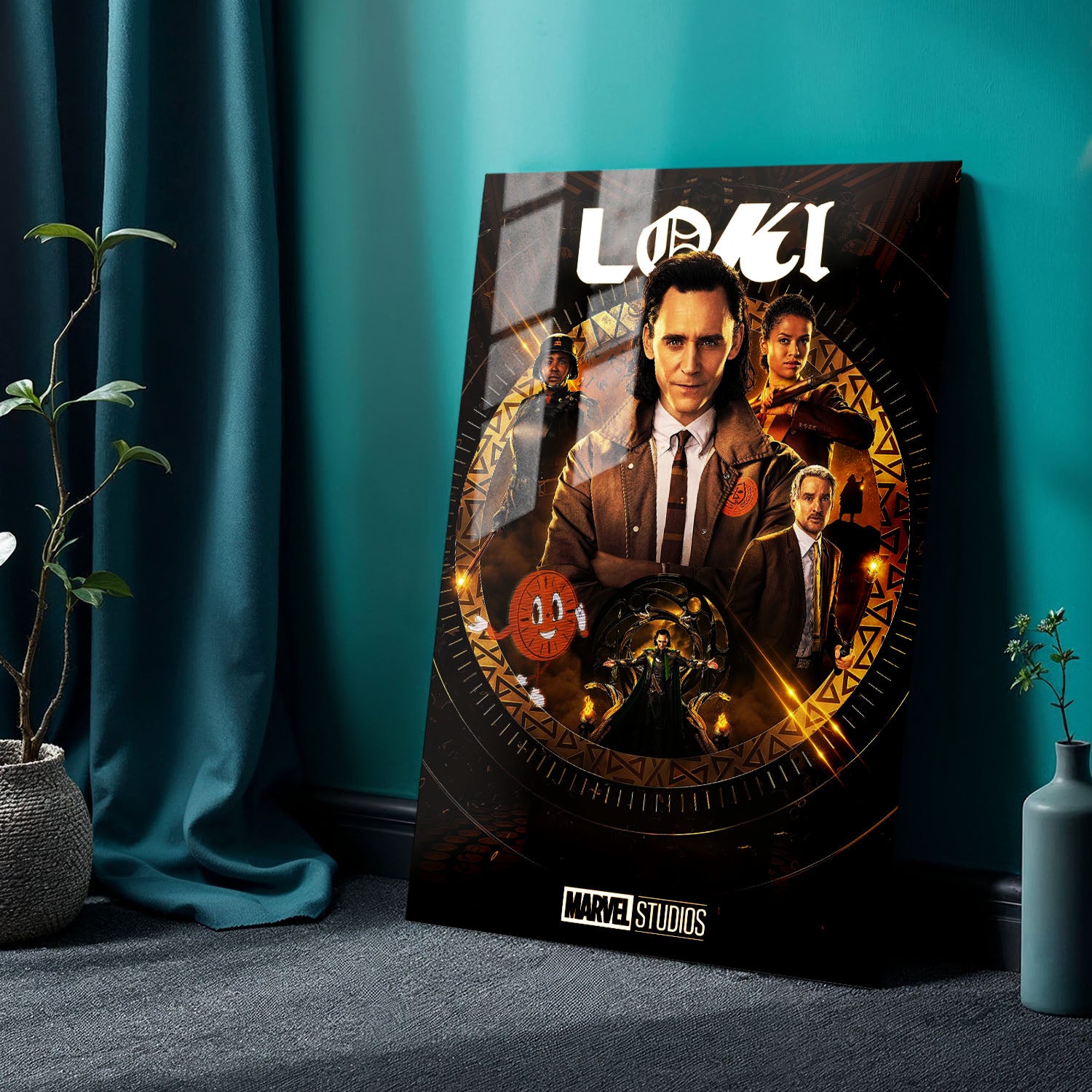 Flex Designs Metal Poster Loki Theatrical 24 x 36" Home Goods - TV show 2021 TV show Metal Poster