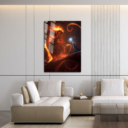Flex Designs Metal Poster Lord of the Rings You Shall Not Pass 16 x 24" Home Goods - Movie 2001 Movie Metal Poster