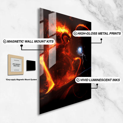 Flex Designs Metal Poster Lord of the Rings You Shall Not Pass 16 x 24" Home Goods - Movie 2001 Movie Metal Poster