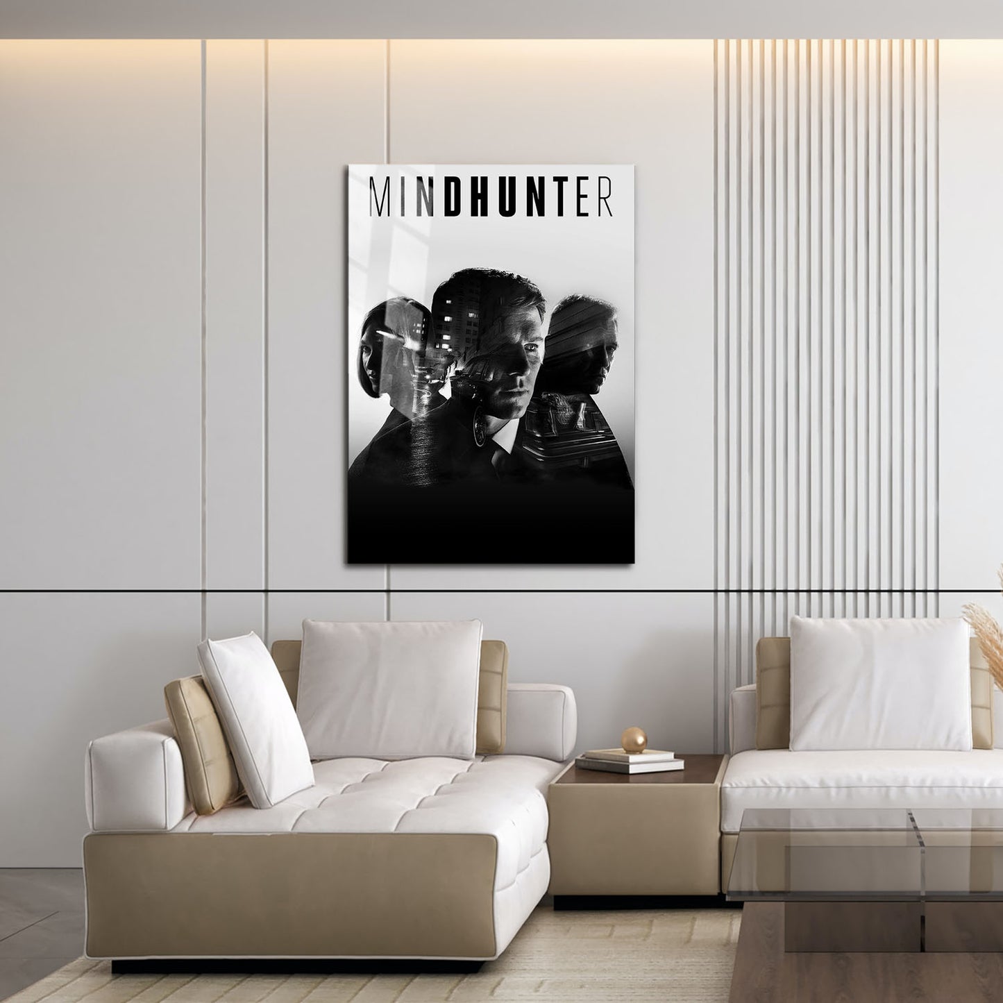 Flex Designs Metal Poster MindHunter Theatrical 16 x 24" Home Goods - TV show 2017 TV show Metal Poster