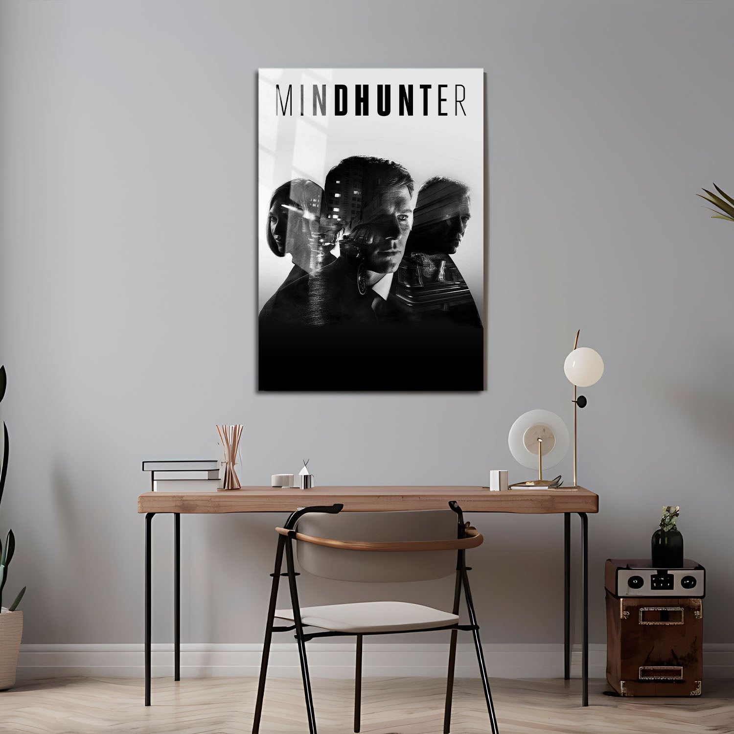 Flex Designs Metal Poster MindHunter Theatrical 5 x 7" Home Goods - TV show 2017 TV show Metal Poster