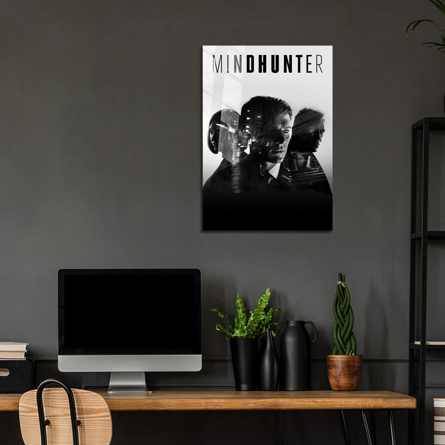 Flex Designs Metal Poster MindHunter Theatrical 24 x 36" Home Goods - TV show 2017 TV show Metal Poster