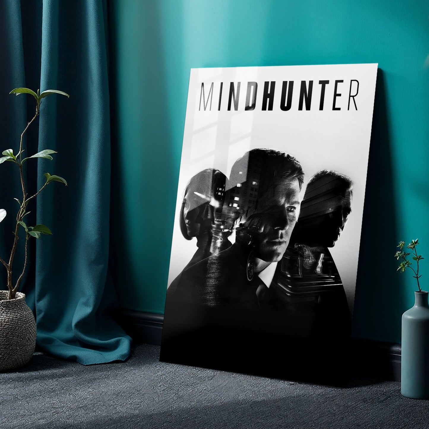 Flex Designs Metal Poster MindHunter Theatrical 24 x 36" Home Goods - TV show 2017 TV show Metal Poster
