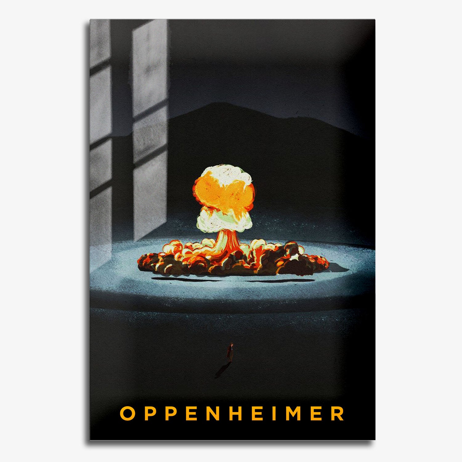 Flex Designs Metal Poster Oppenheimer Trinity 11 x 17" Home Goods - Movie 2023 Movie Metal Poster