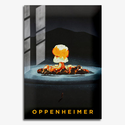 Flex Designs Metal Poster Oppenheimer Trinity 11 x 17" Home Goods - Movie 2023 Movie Metal Poster