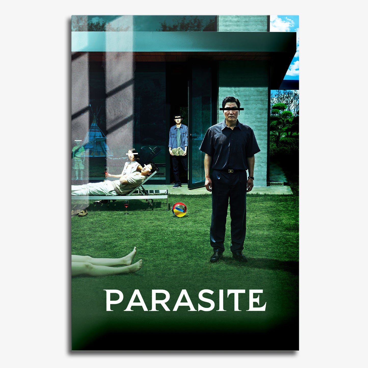Flex Designs Metal Poster Parasite 11 x 17" Home Goods - Movie 2019 Movie Metal Poster
