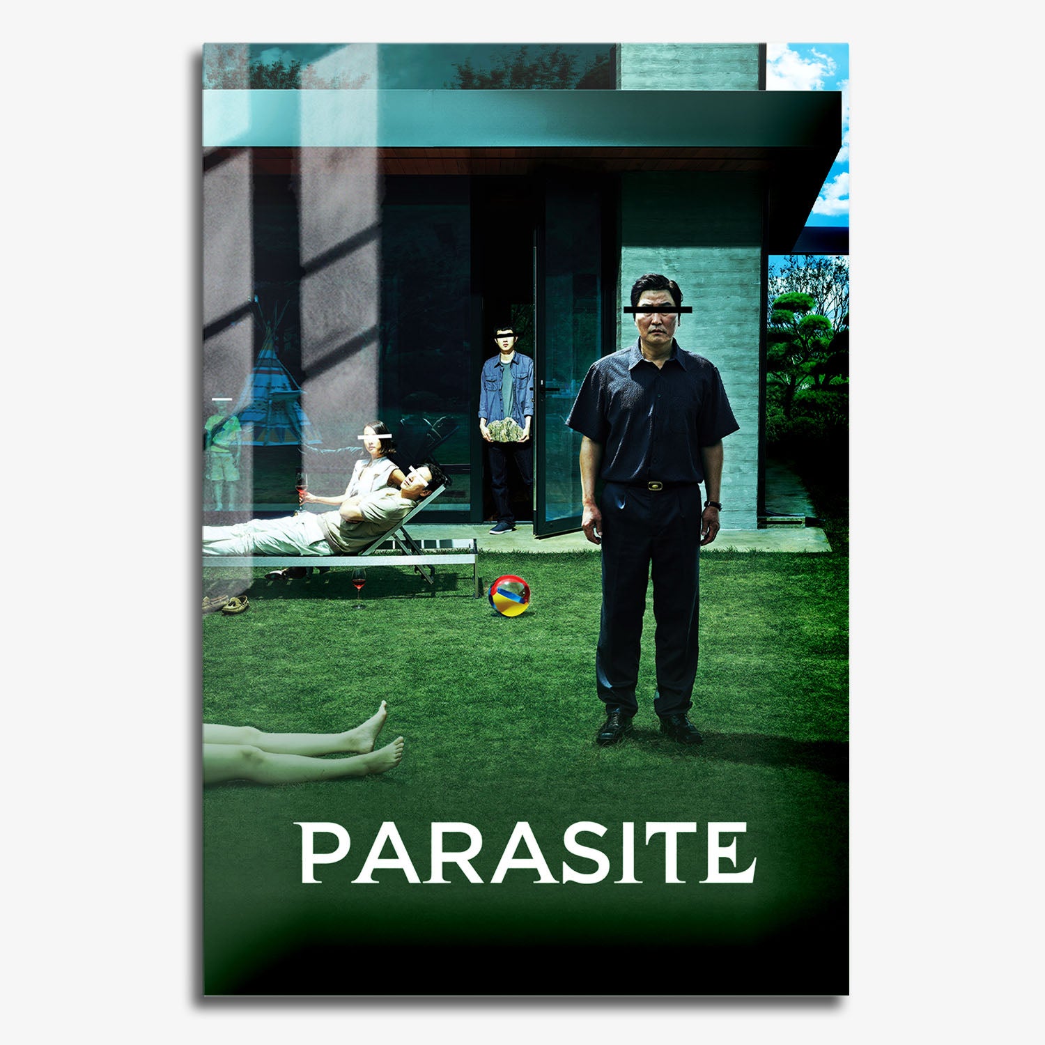 Flex Designs Metal Poster Parasite 11 x 17" Home Goods - Movie 2019 Movie Metal Poster