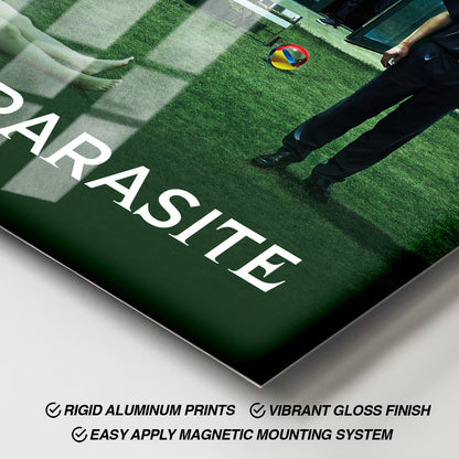 Flex Designs Metal Poster Parasite 11 x 17" Home Goods - Movie 2019 Movie Metal Poster