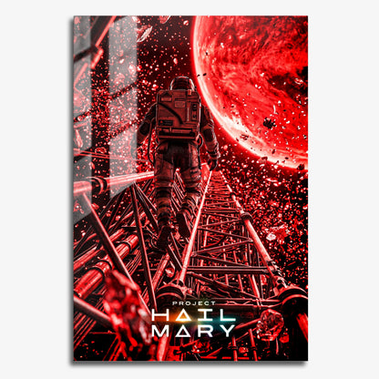 Flex Designs Metal Poster Project Hail Mary Astrophage 11 x 17" Home Goods - Movie 2026 Movie Metal Poster