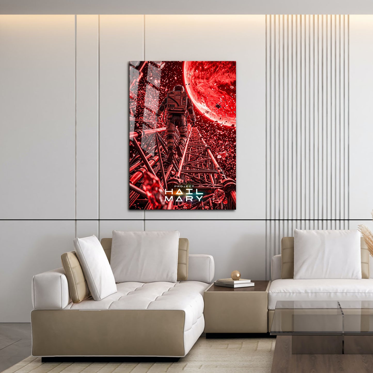 Flex Designs Metal Poster Project Hail Mary Astrophage 16 x 24" Home Goods - Movie 2026 Movie Metal Poster