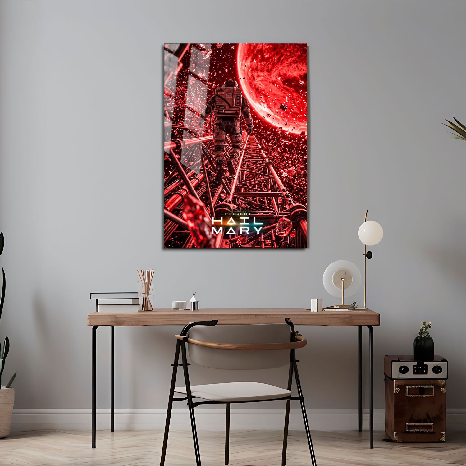 Flex Designs Metal Poster Project Hail Mary Astrophage 5 x 7" Home Goods - Movie 2026 Movie Metal Poster